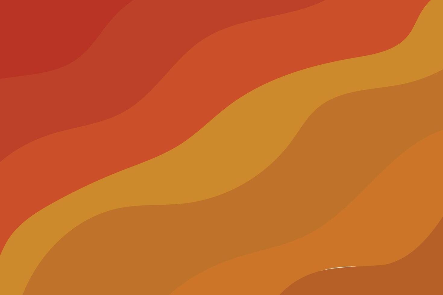 a red and orange background with waves vector