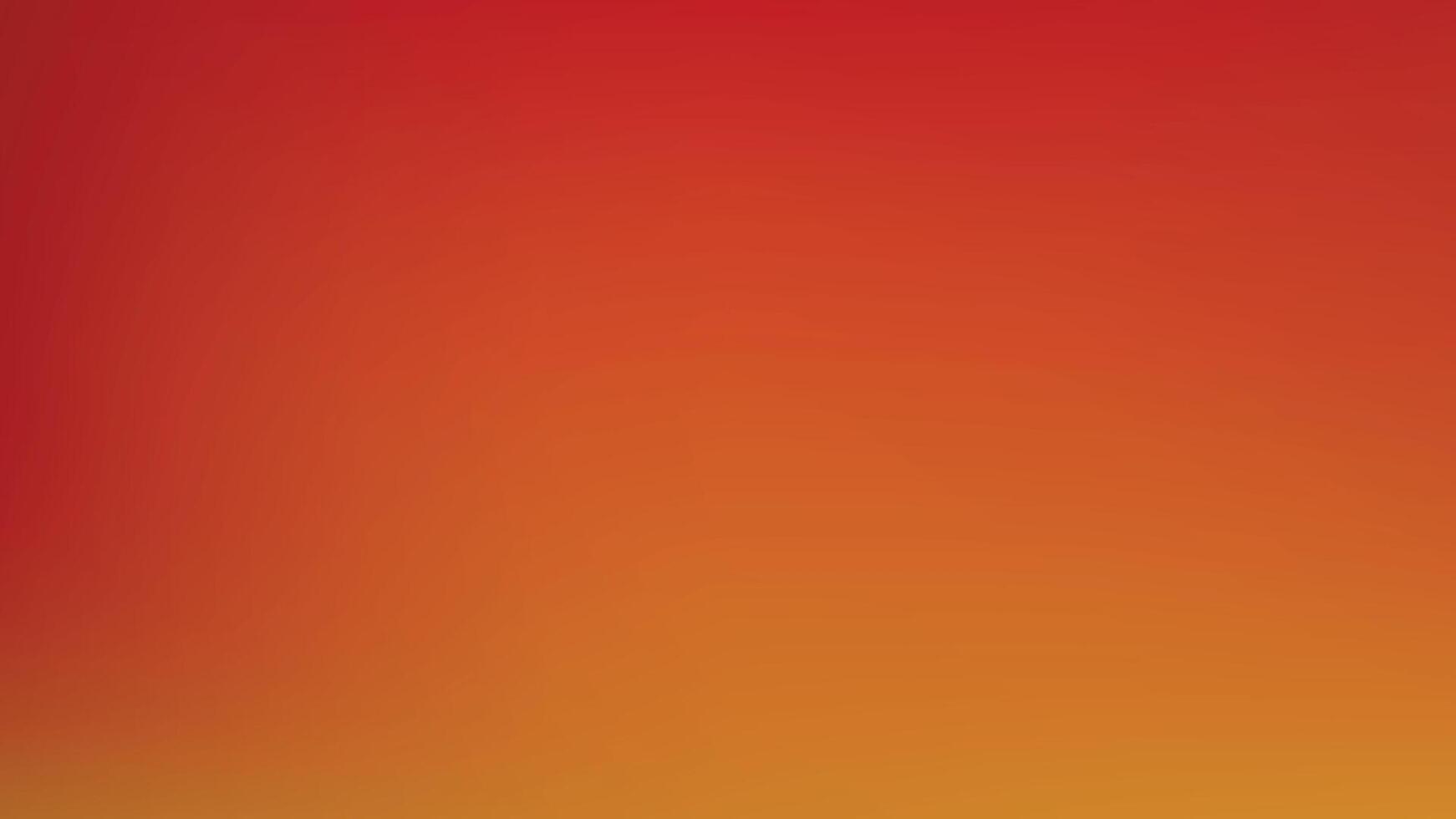 Deep red to bright orange smooth gradient abstract vector