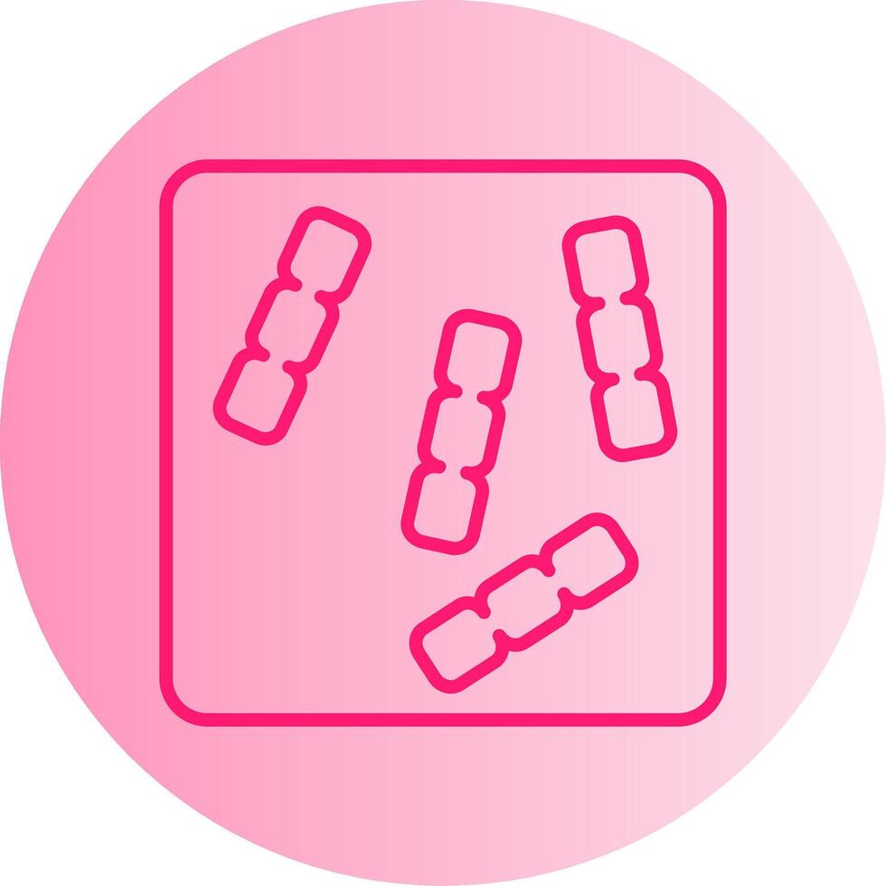 Clostridium difficile Infection Agent Gradient Two Tone Circle vector