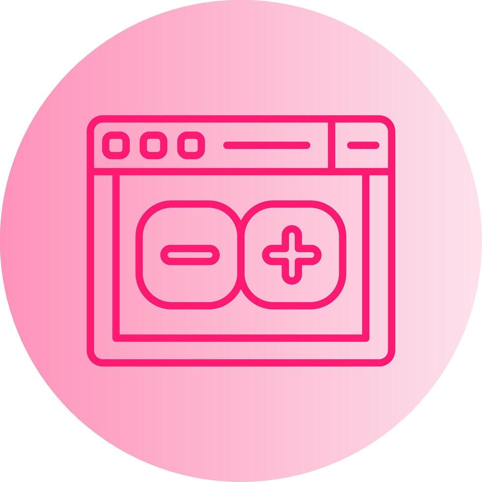 Travis CI Testing Workflow Gradient Two Tone Circle vector