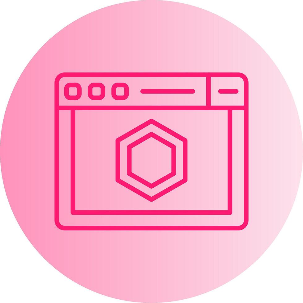 eslint javascript linter degradado dos tono circulo vector