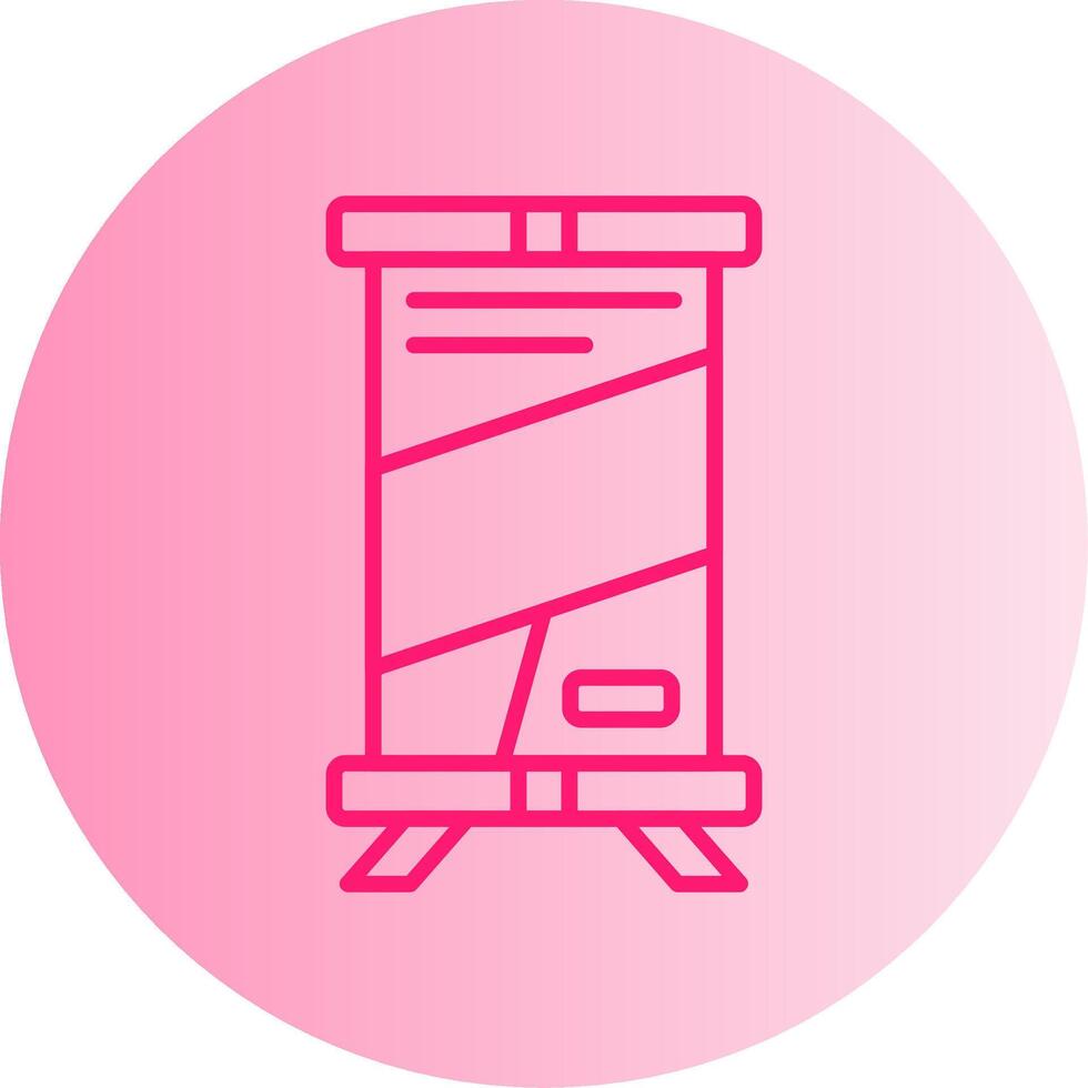 Rollup Module Builder Gradient Two Tone Circle vector