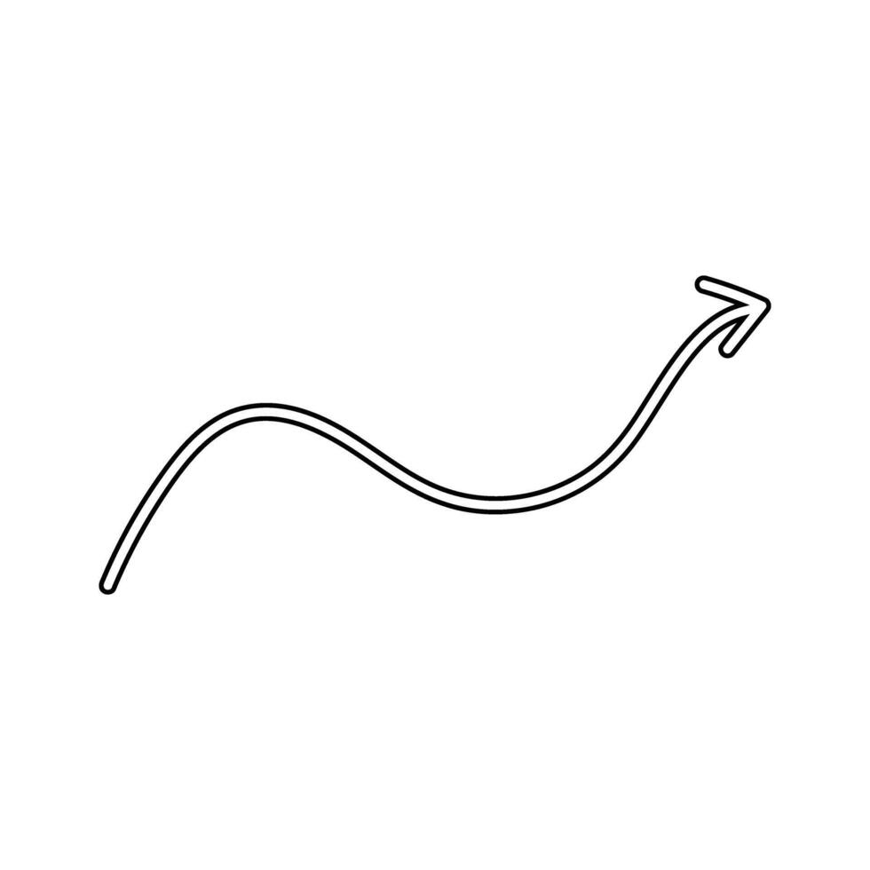 illustration of graph and arrow sign. Set of graph and circle stock symbol for web. vector