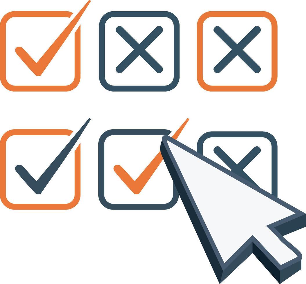 Navigate Success with Interactive Checklists vector