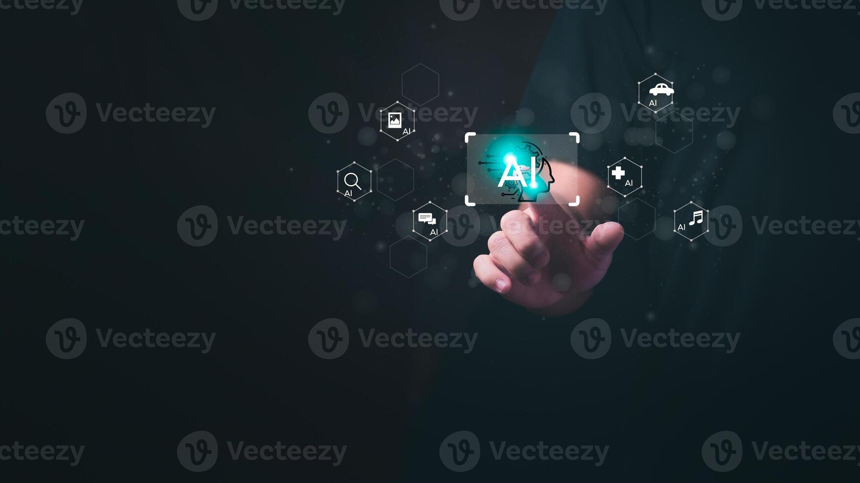 artificial inteligencia en todos los días vida cómo chatbots, virtual asistentes, y creativo ai tecnologías son transformando digital comunicación, mejorando usuario interacción, y formación el futuro foto