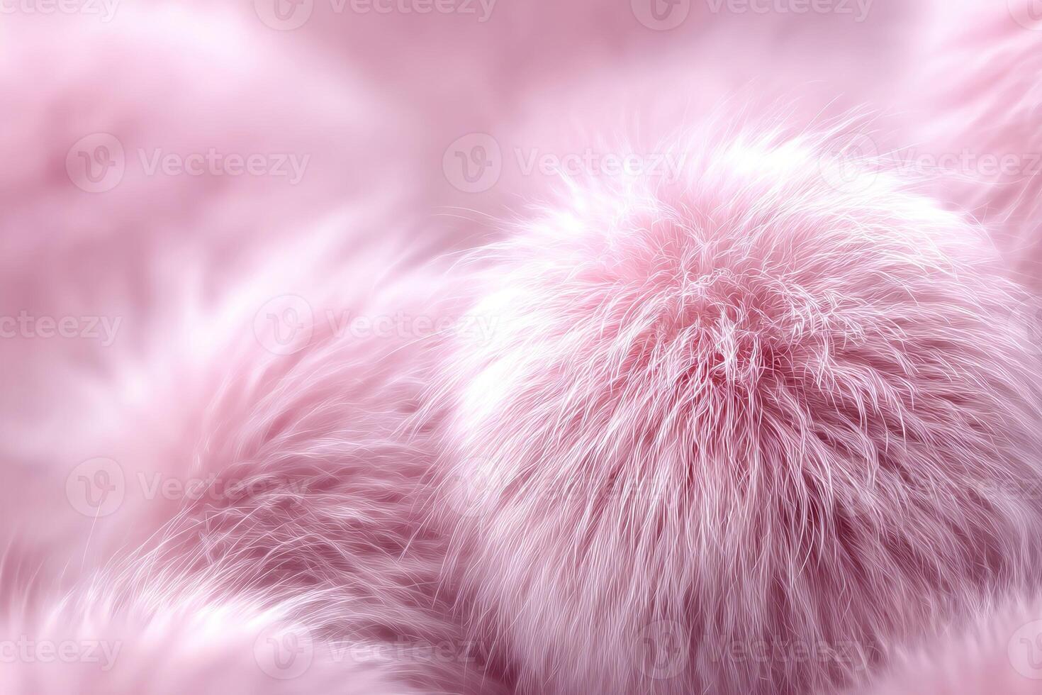 Close-up, abstract view of fluffy, pink-colored material. The texture is soft and feathery. Impression of tenderness, warmth, and gentle fuzziness photo