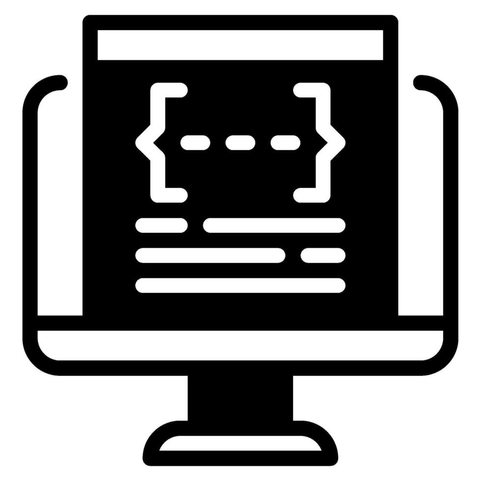 programación idiomas conjunto sólido vector