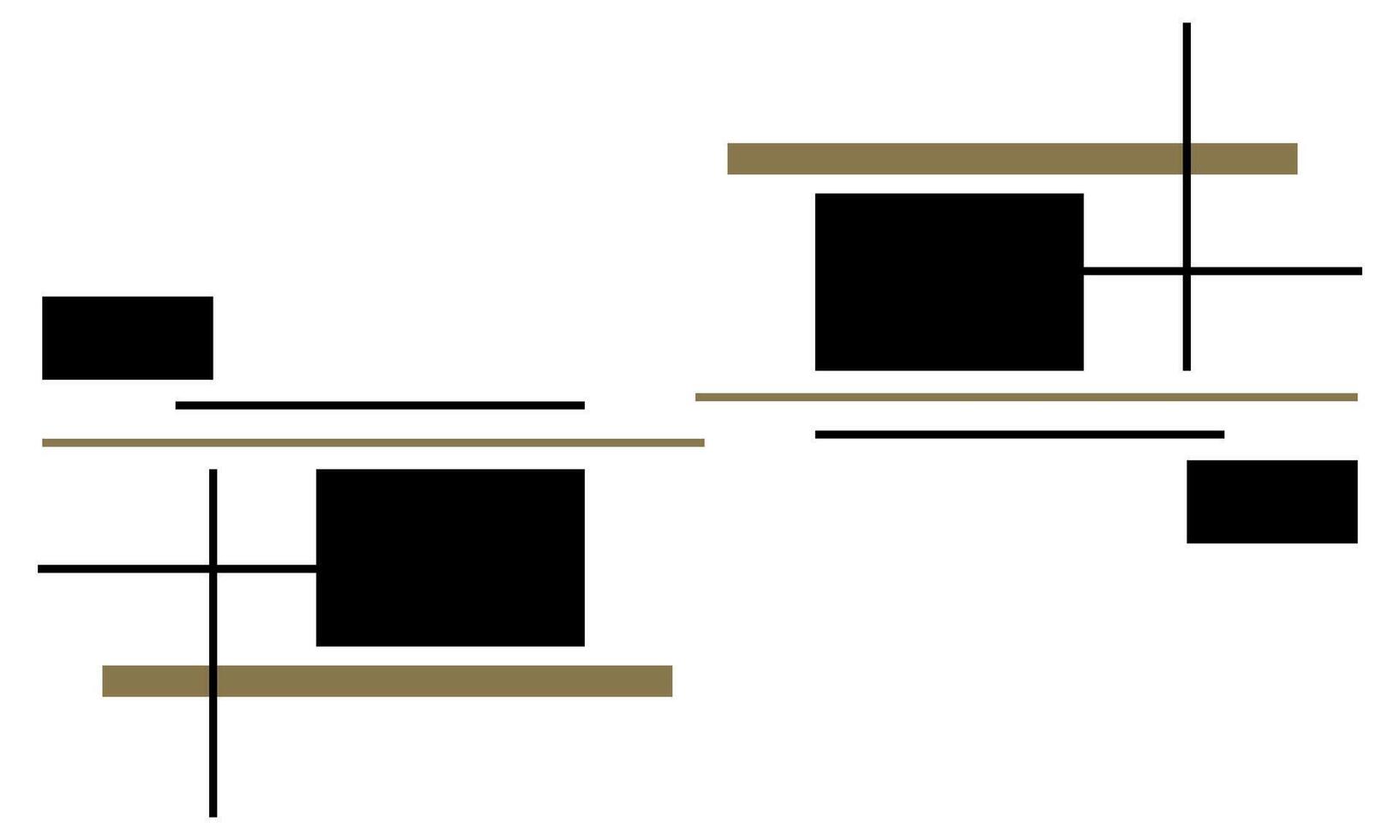 Clean Design Layout Background with Simple Lines vector