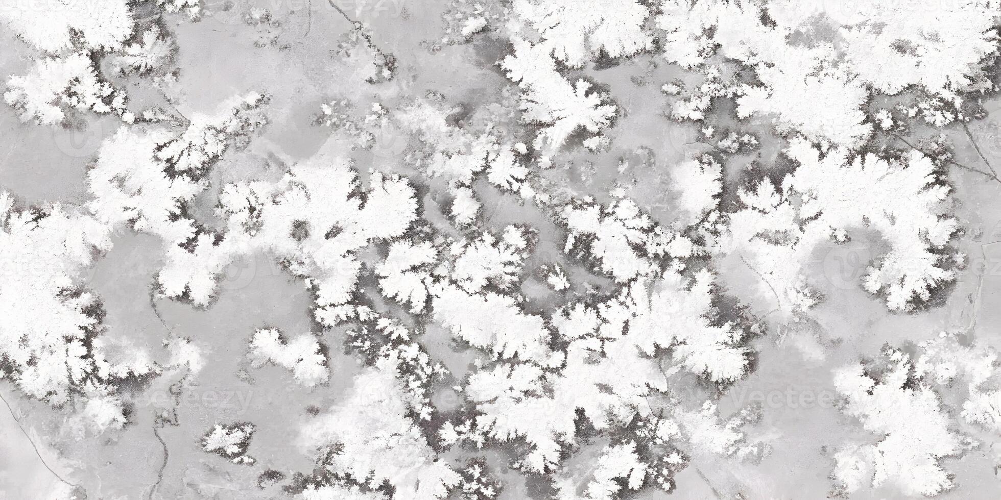 A beautiful abstract background featuring white fractal patterns on a grey textured surface photo