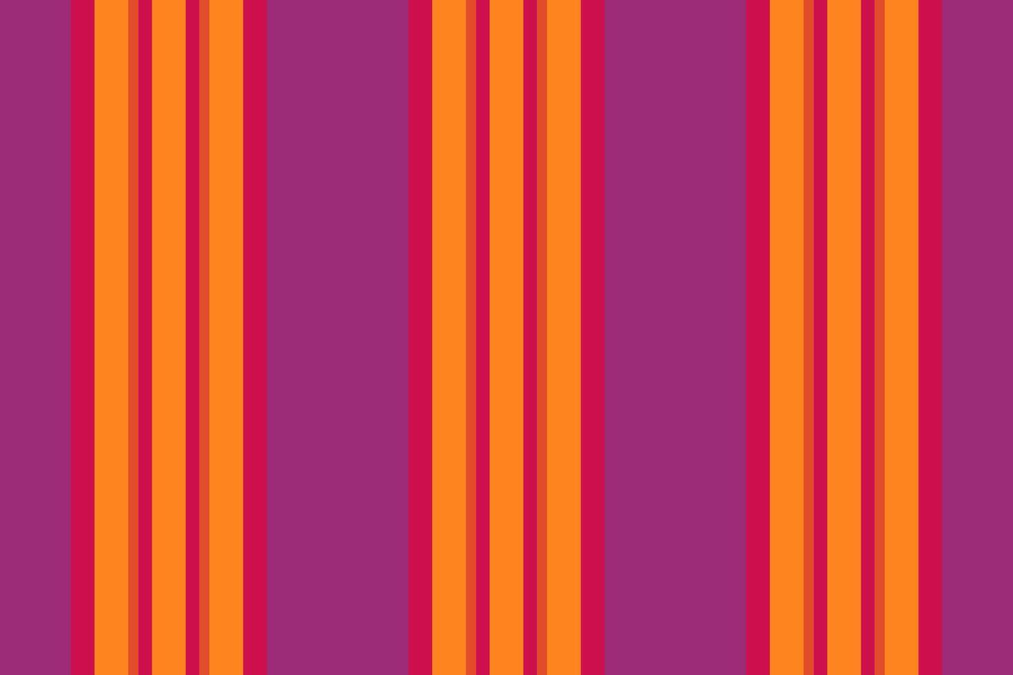 Onterior seamless background, scratch texture textile pattern. Victure fabric vertical lines stripe in red and vivid tangerine colors. vector