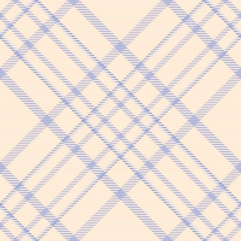 Classic plaid pattern with pastel hues, creating a soft, vintage vibe. Ideal for textile design, backgrounds, or creative projects needing a subtle, textured touch. vector