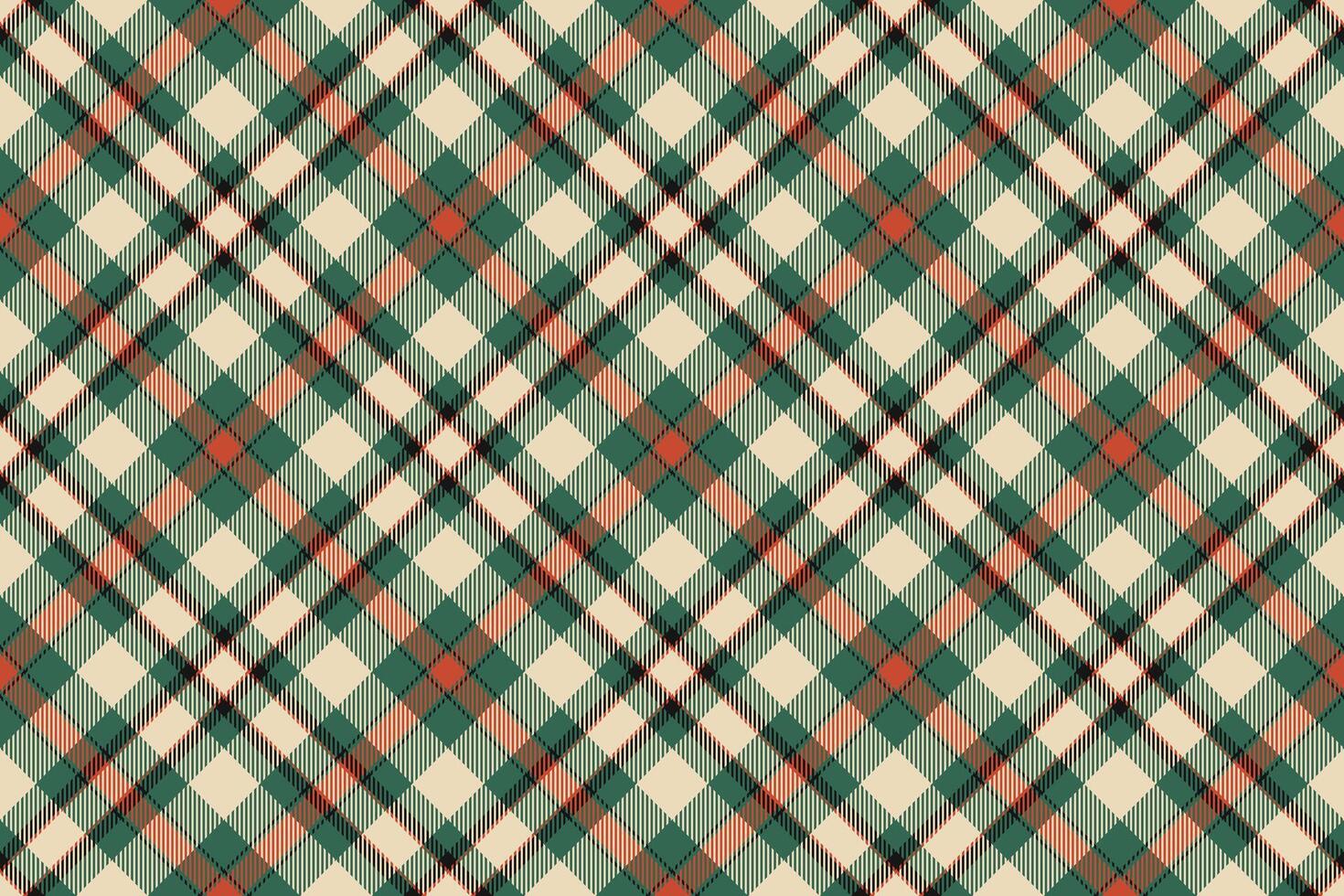Content texture plaid tartan, pillow textile background fabric. Endless check pattern seamless in mint and light colors. vector