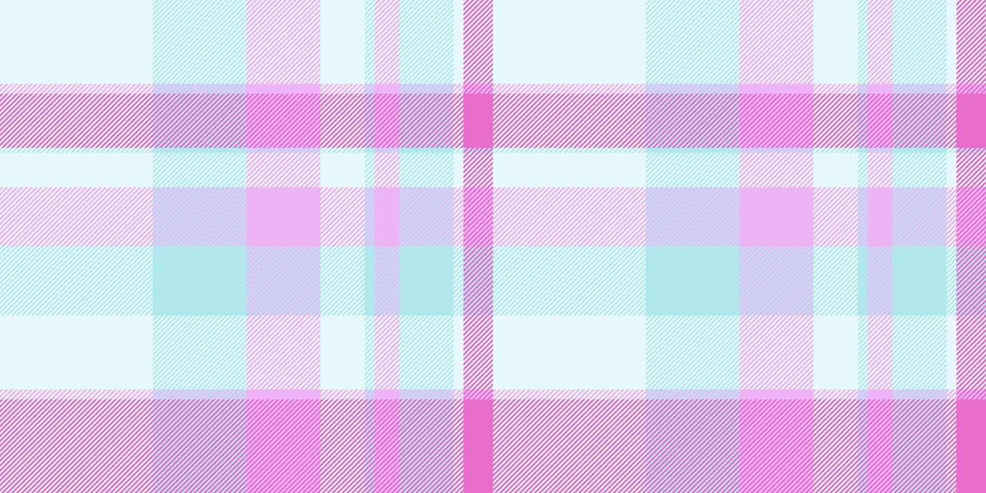 Spring background textile, chequered pattern fabric check. Picnic plaid texture tartan seamless in light and white colors. vector