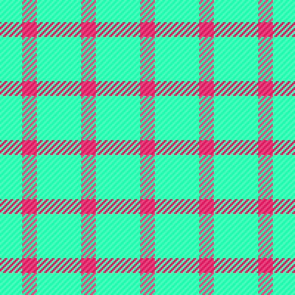Vibrant plaid pattern with a geometric design of crossing lines. Great for backgrounds, textiles, or adding a retro feel to any project. vector
