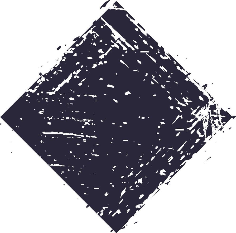 Abstract grunge diamond shape creating background texture vector