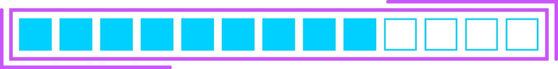 Loading progress bar status for data transfer 72698964 Vector Art at ...