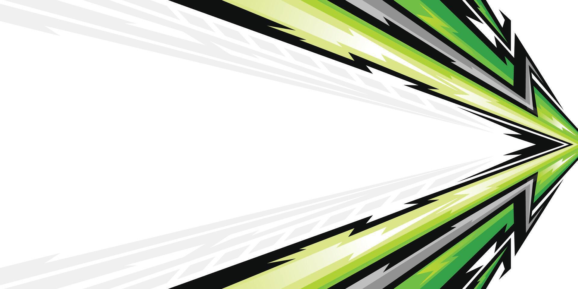Futuristic Green Abstract Background with Bold Angles vector