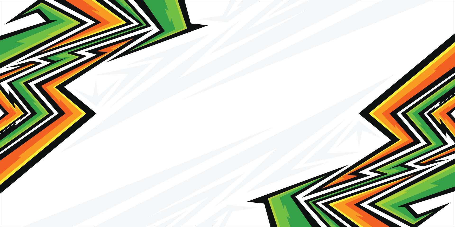 Energetic Abstract Background Featuring Sharp Zigzag Lines vector