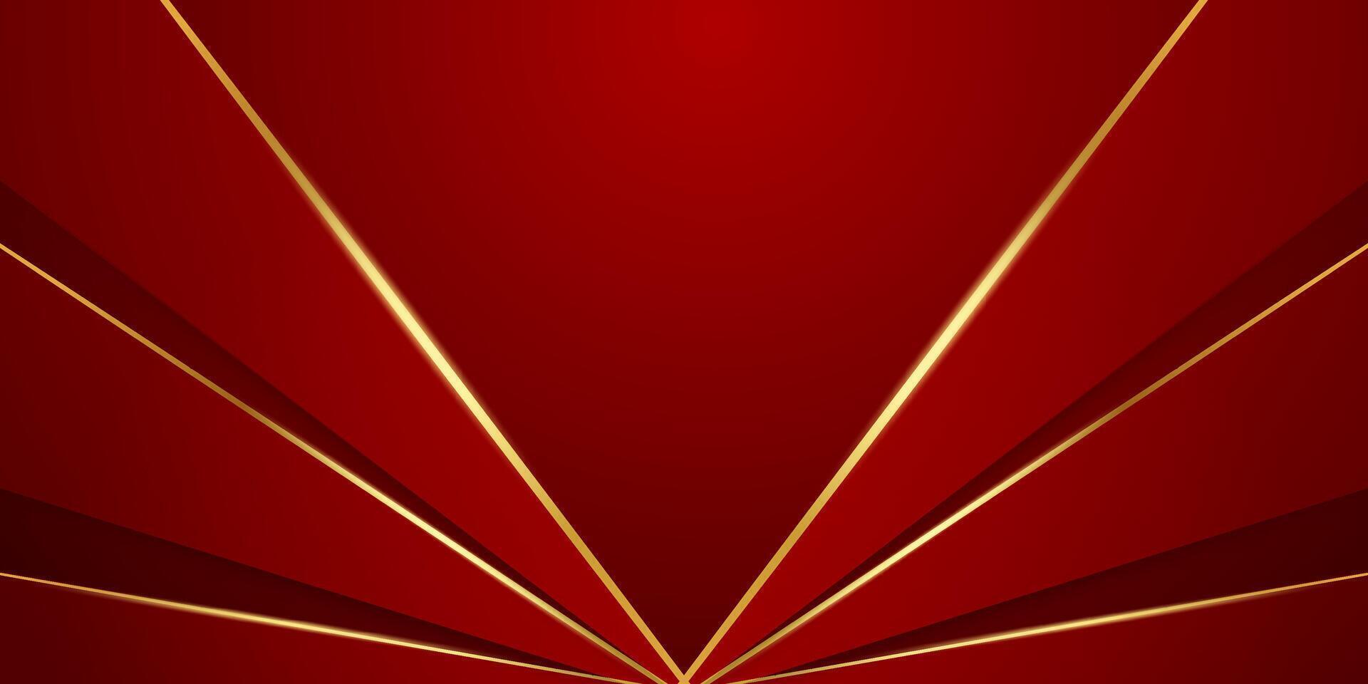 Elegant dark luxury red gradient background with smooth abstract layers and soft light effect vector