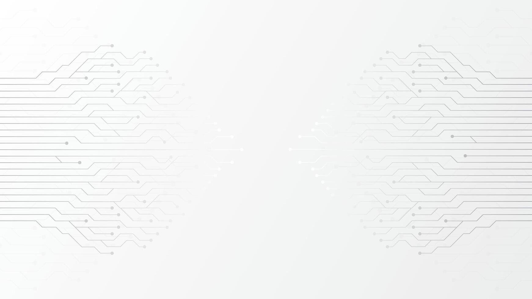 Abstract technology background digital futuristic circuit board. Circuit board electronics digital technology banner white background vector