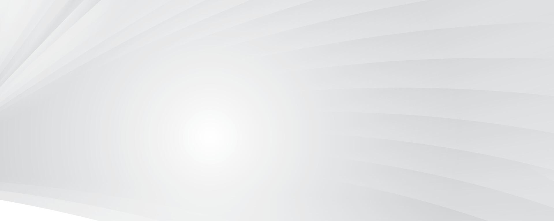 Abstract white and gray color, modern design stripes background with geometric round shape. eps10 vector