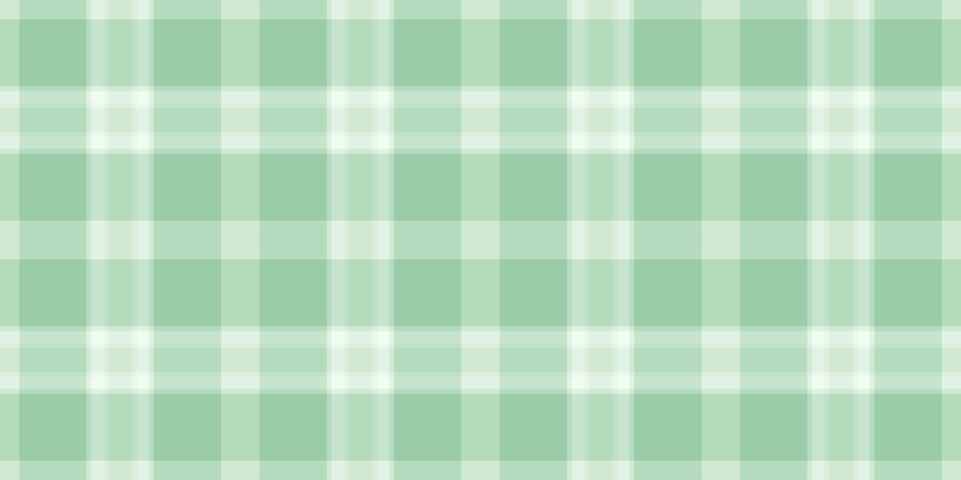 Soft green plaid background. Simple, calming design great for backgrounds, fabrics, or digital design projects. A versatile pattern with a fresh, modern feel. vector