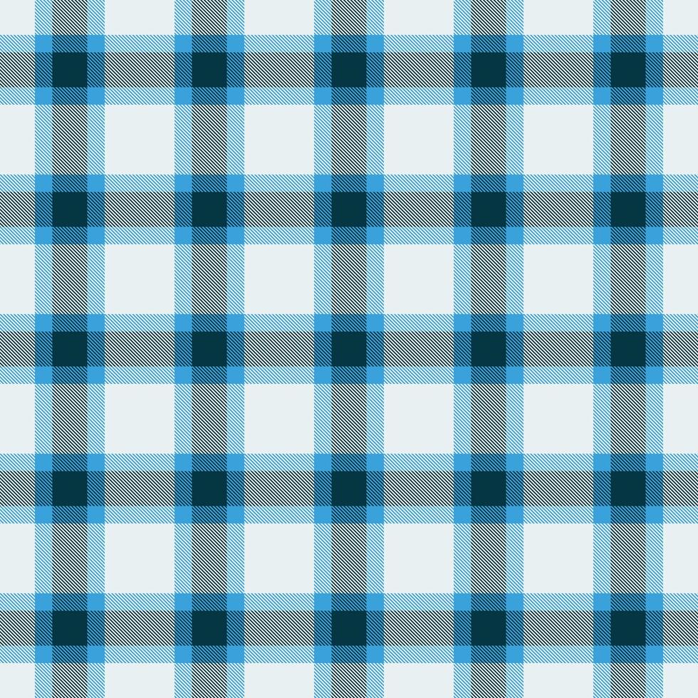 Classic blue plaid pattern. Ideal for backgrounds, textiles, or design projects. Evokes comfort, tradition, and rustic charm. Use for a variety of creative works. vector