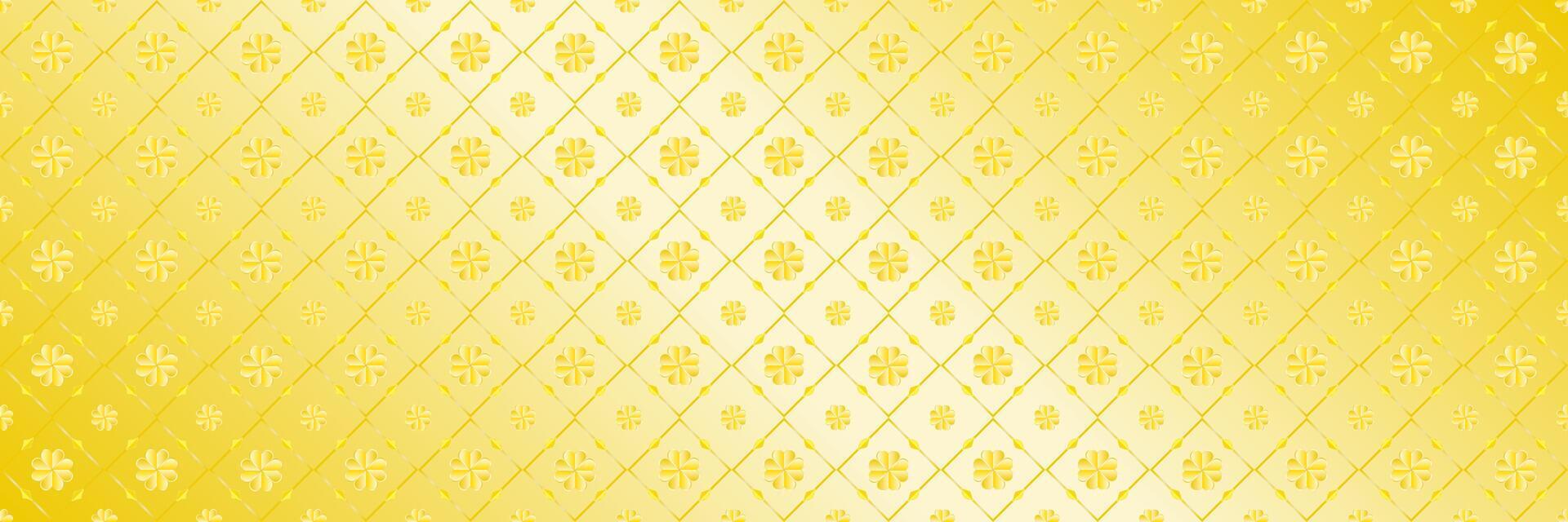 horizontal abstract elegant gold design for pattern and background, illustration. vector