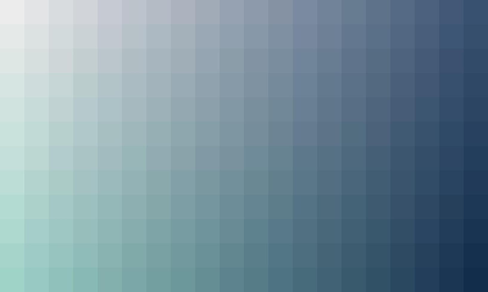 Digital 3D pixel gradient mesh vector