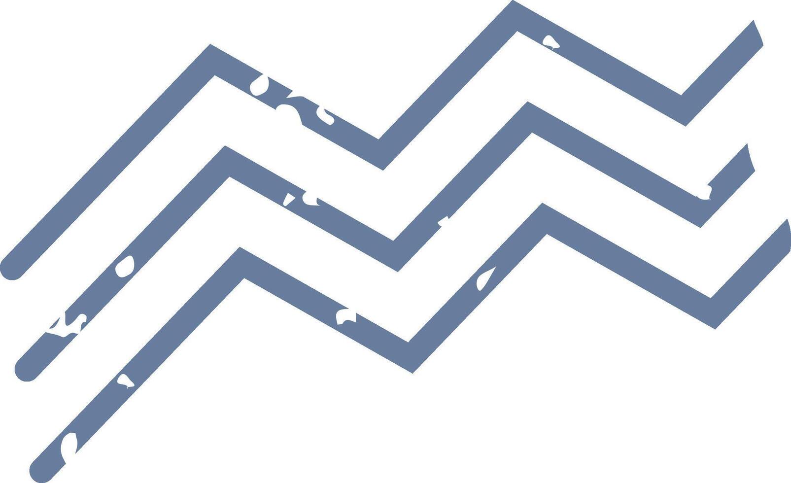 Grunge Abstract Zigzag Pattern vector