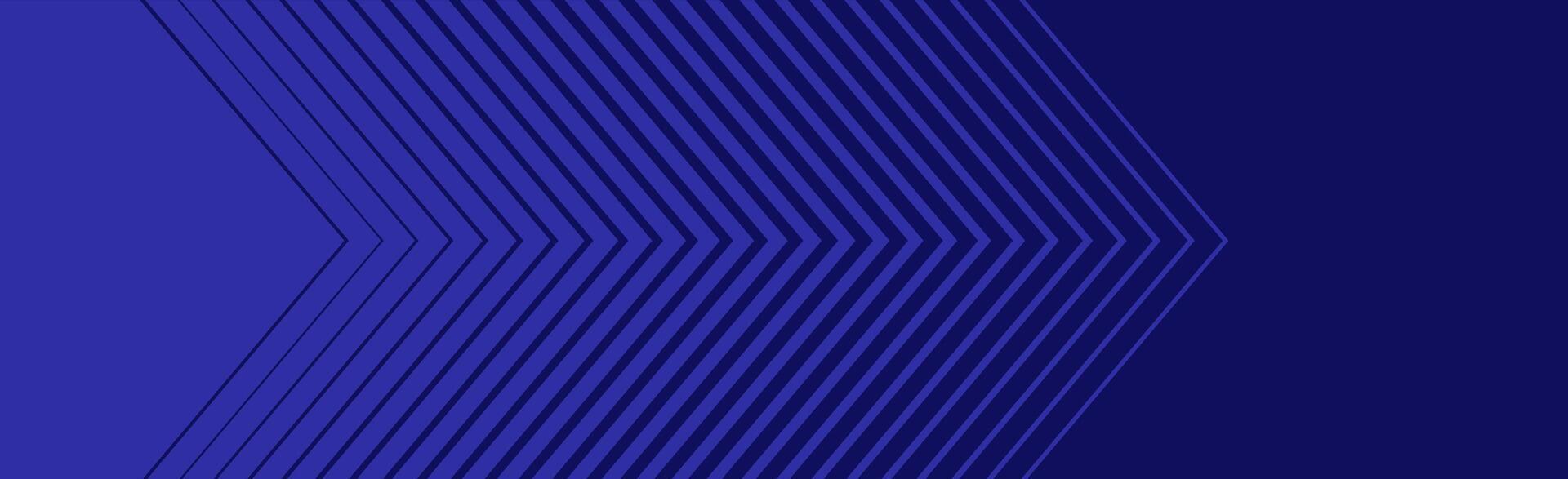 Striped arrow halftone gradation texture. Gradient Transition Lattice. Repeating triangle gradation thin to thick line blue background pattern. Abstract backdrop. Optical illusion effect vector