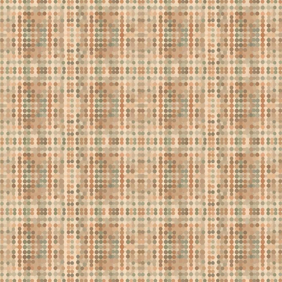 Seamless dotted pattern featuring a delicate array of earthy tones and circular shapes, creating a modern yet vintage-inspired abstract grid texture ideal for digital backgrounds and textile designs vector