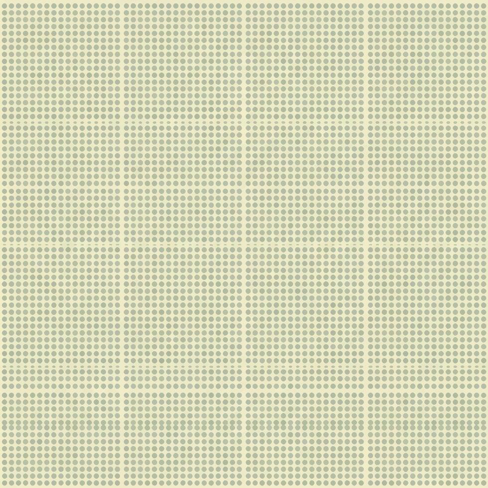 Subtle light green dotted pattern, a seamless vintage background. Elegant grid texture for retro designs, digital papers, and branding projects vector