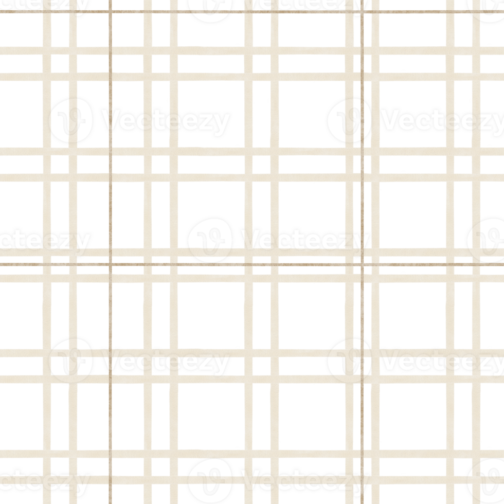 Seamless light beige checkered pattern and with jagged edges. Repeat pattern abstract checkered with jagged edges geometric design. Minimalist watercolor background for textile png