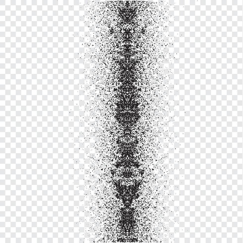 Grain noise background with pointillism dots and stipple gradient texture, halftone grainy pattern, abstract dotwork effect on isolated background vector