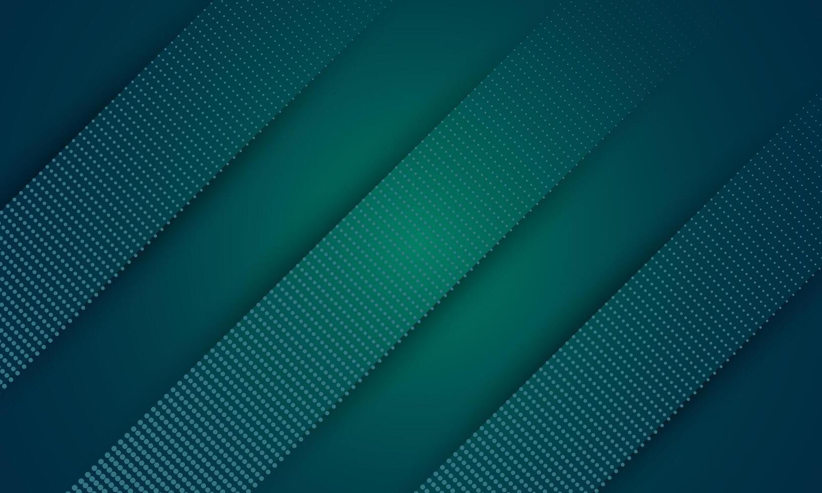 Abstract Teal Background with Diagonal Dotted Lines and Gradient. vector