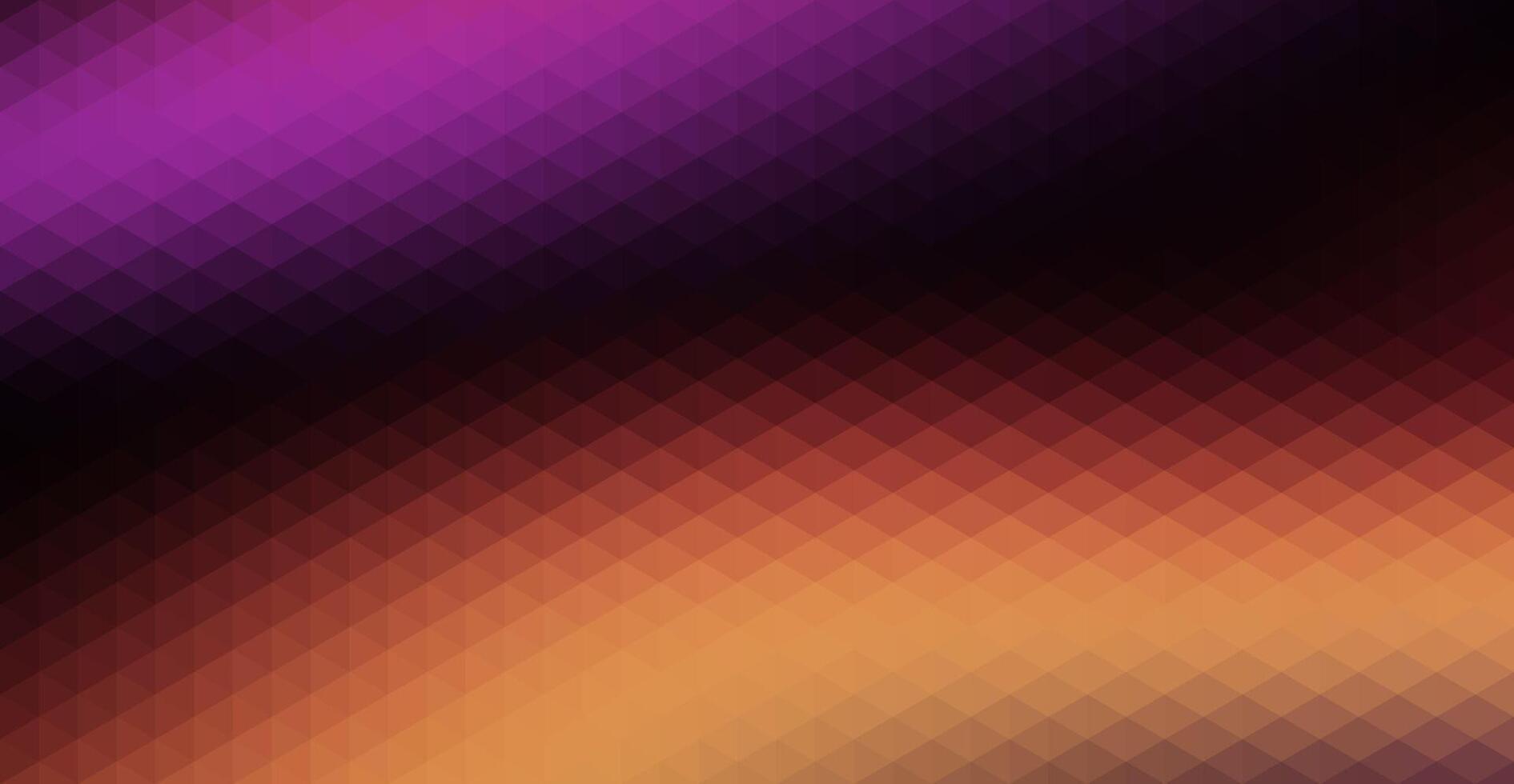 Vibrant purple and amber geometric mosaic creates a visually stunning and modern background for web design, branding, and presentation projects vector