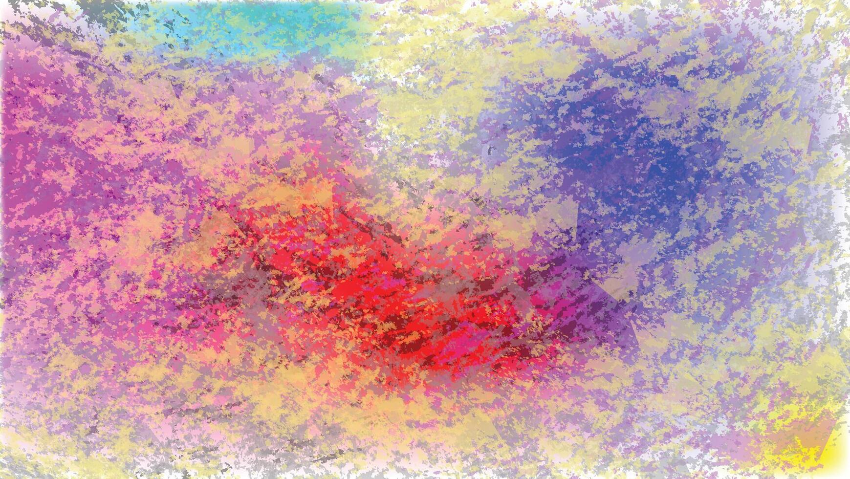 Colorful abstract painting with vibrant hues vector