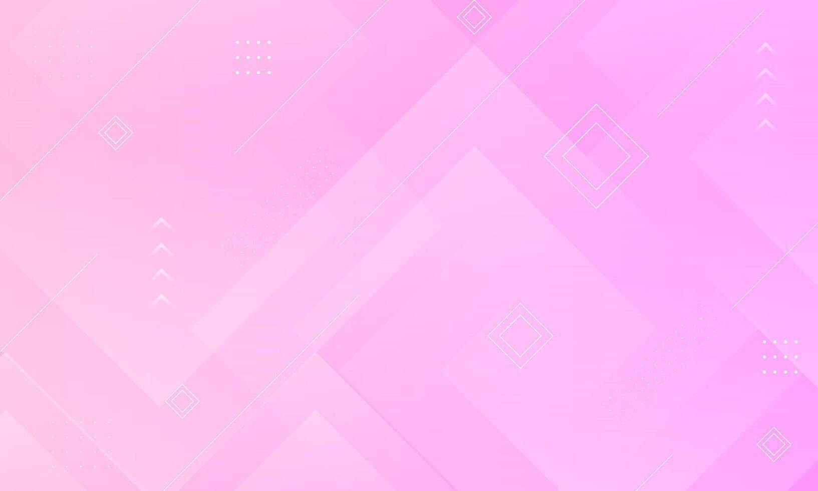 Pink layered abstract background with glowing gradient and geometric lines vector