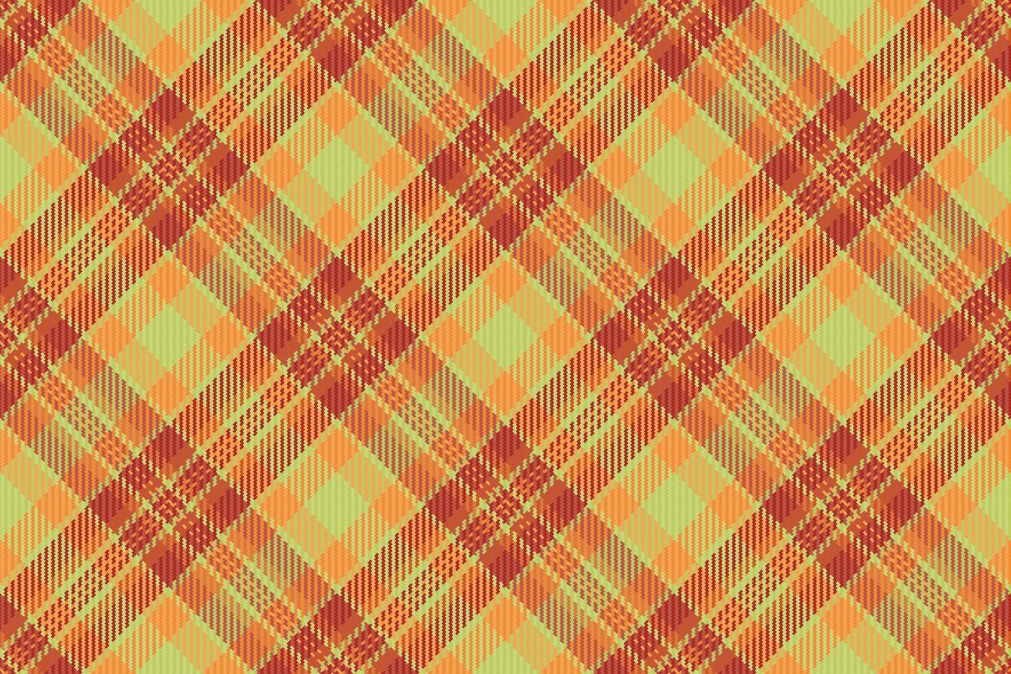 Trim background texture , greeting card pattern textile seamless. Sofa tartan check fabric plaid in lime and red colors. vector