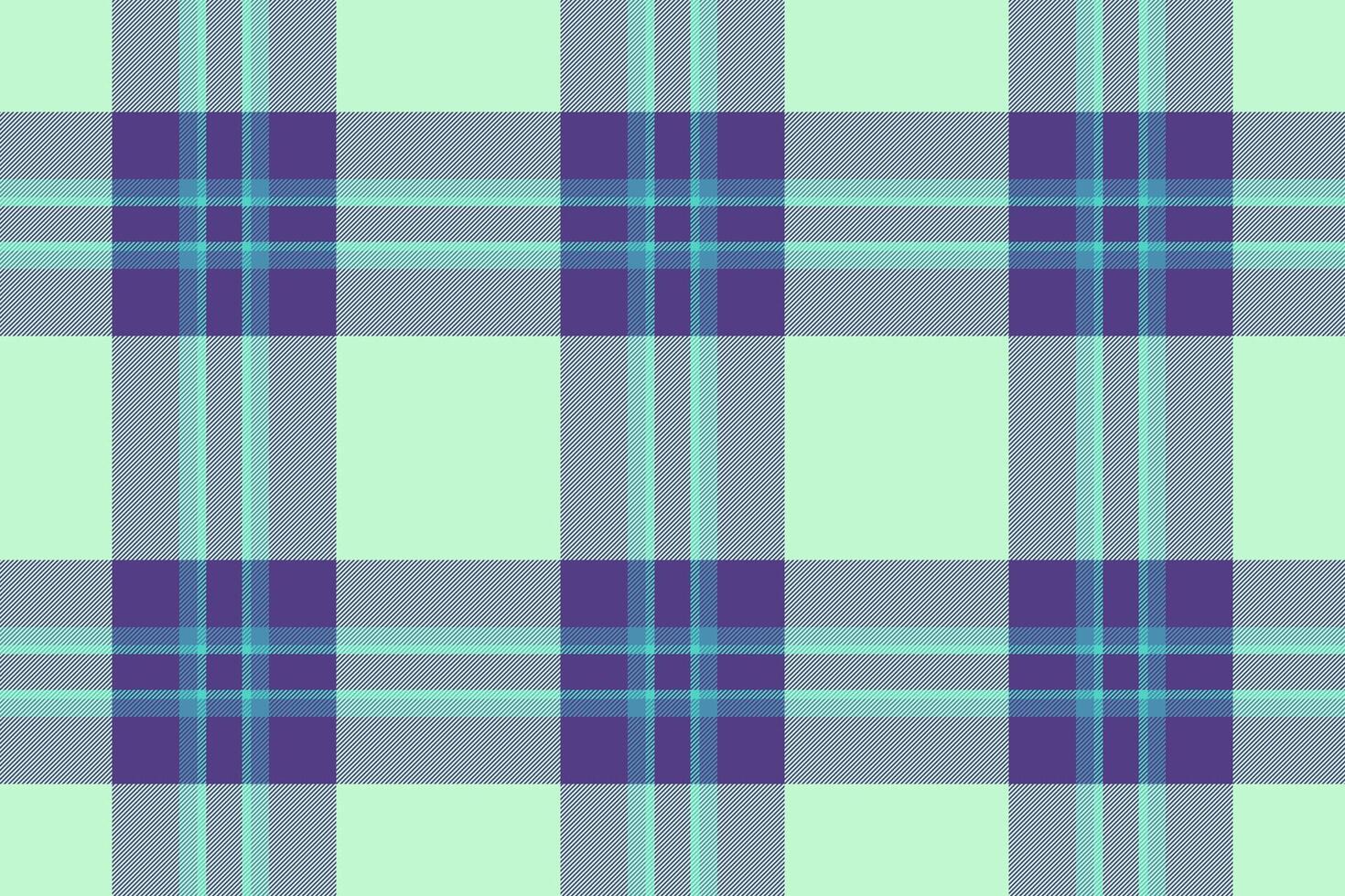 Age pattern textile, sheet check texture tartan. Fancy plaid fabric seamless background in light and indigo colors. vector