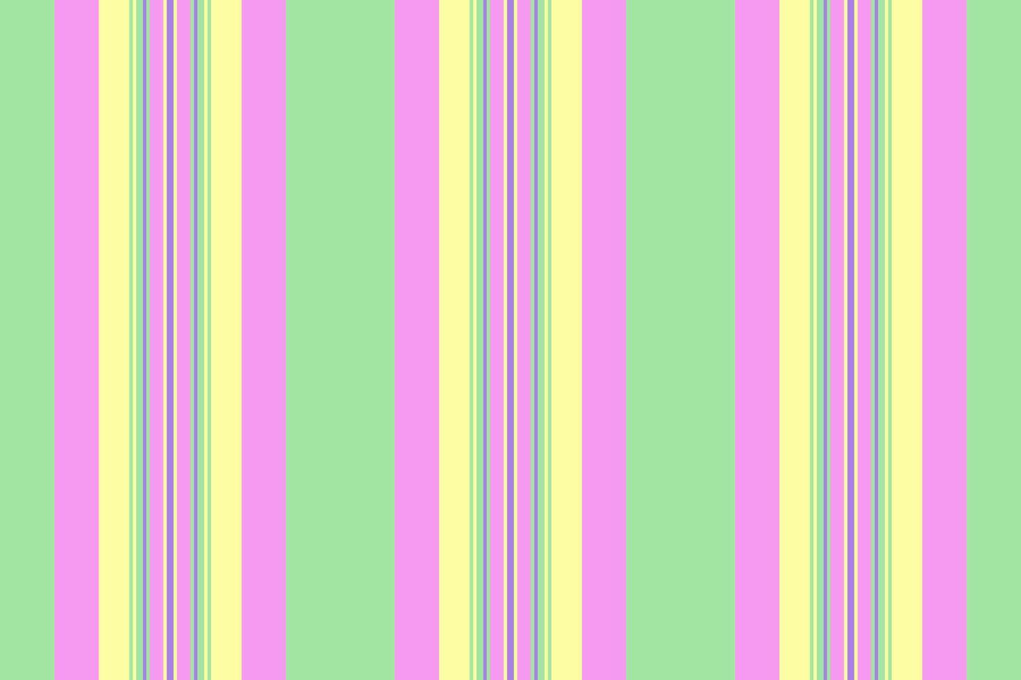 Elegance stripe textile pattern, school background texture. Nice seamless fabric lines vertical in light and lime colors. vector