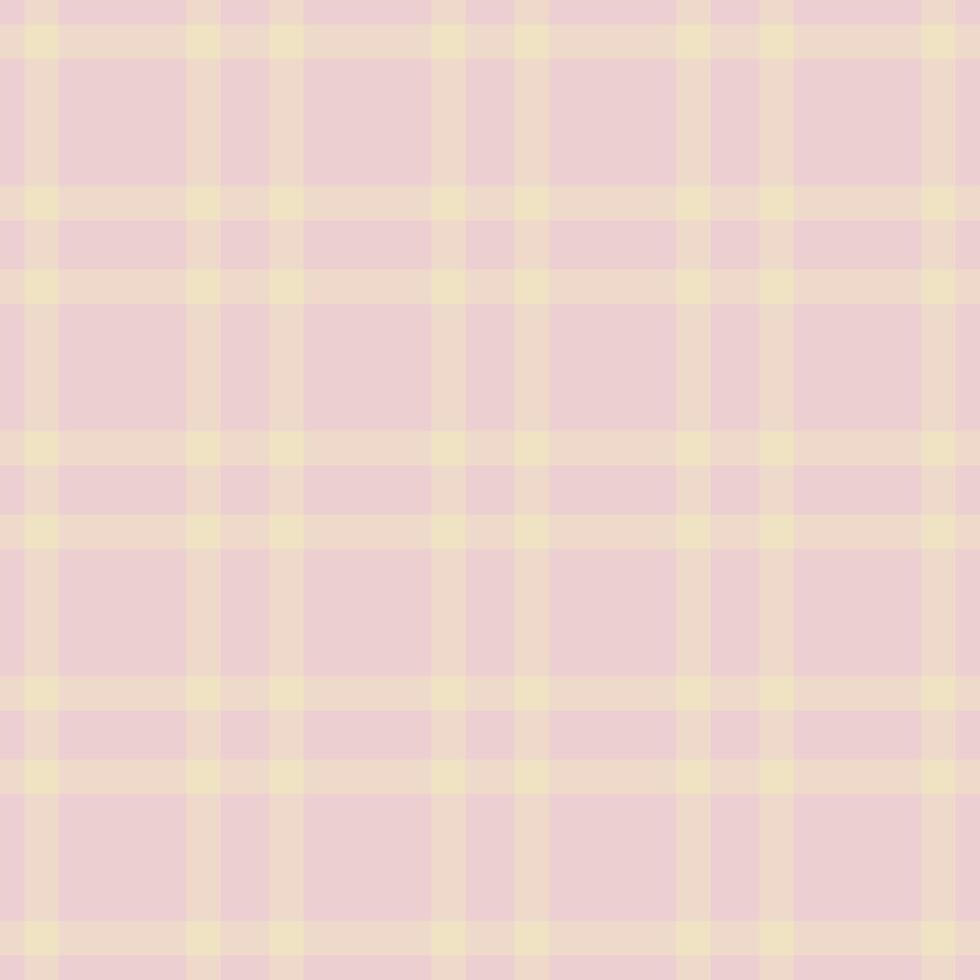 Packing background plaid, real seamless texture pattern. Net tartan check textile fabric in light color. vector
