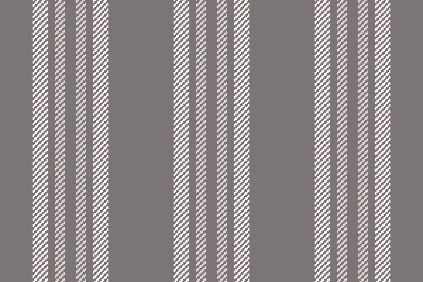 Gcrapbooking pattern vertical , funky textile lines texture. Tktoberfest background fabric stripe seamless in grey and sea shell colors. vector
