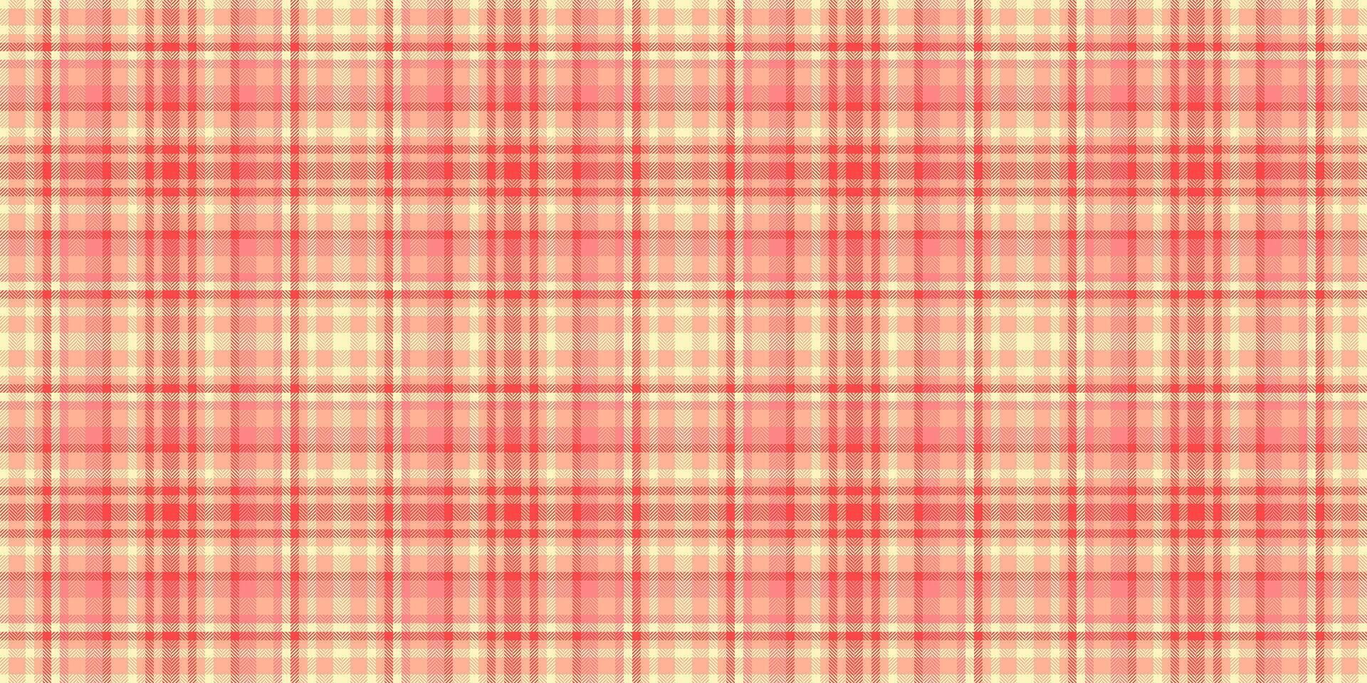 Finish background tartan , sketching pattern plaid check. Multicultural textile fabric seamless texture in red and orange colors. vector