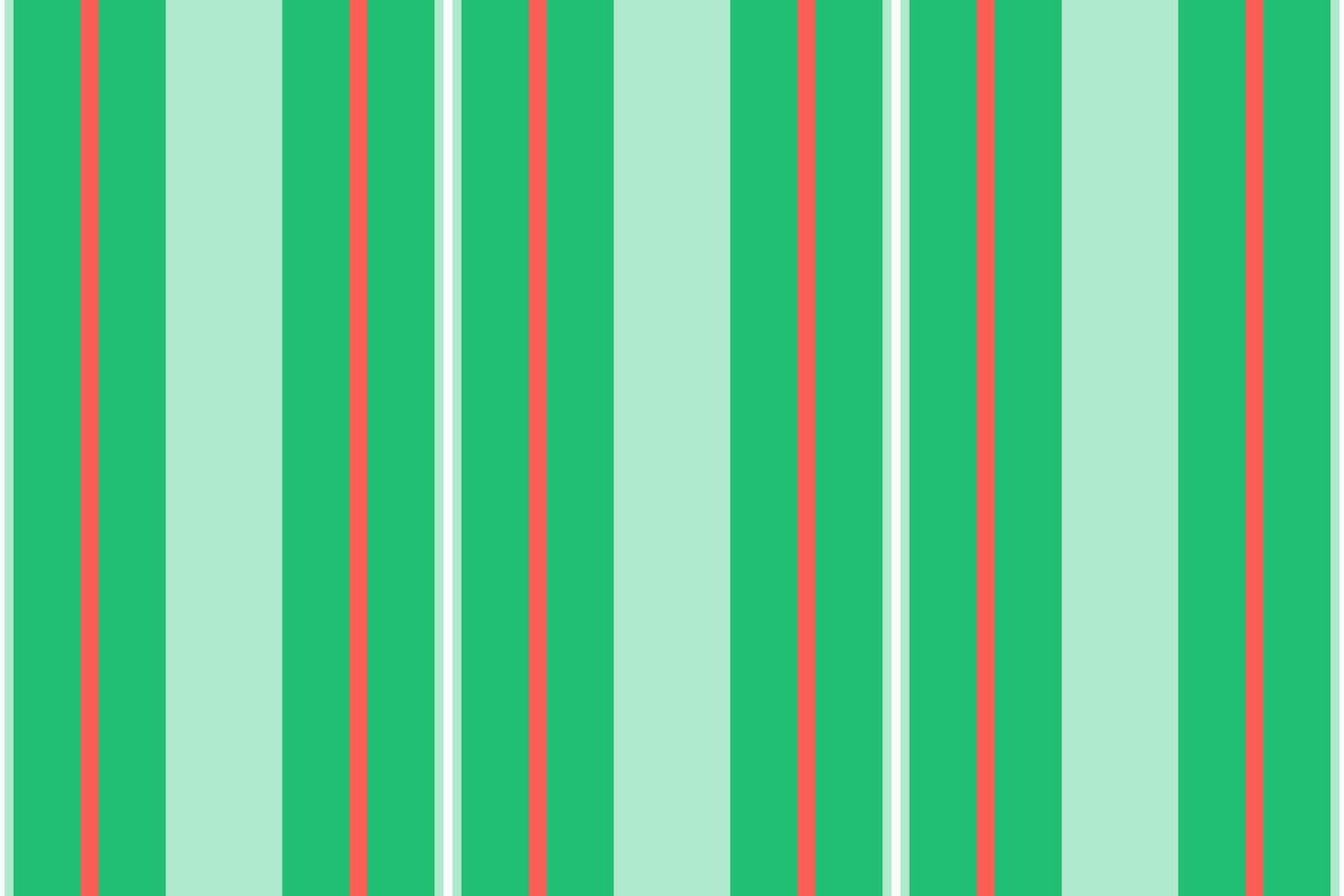 Graphical vertical pattern texture, straight seamless background . Fade fabric textile lines stripe in mint and light colors. vector