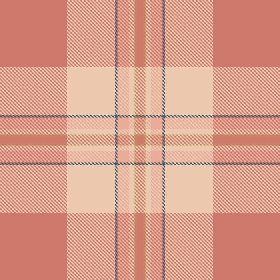 Elegant plaid pattern in soft, muted tones. Ideal for backgrounds, textiles, and designs needing a touch of classic warmth. A versatile, subtle texture. vector