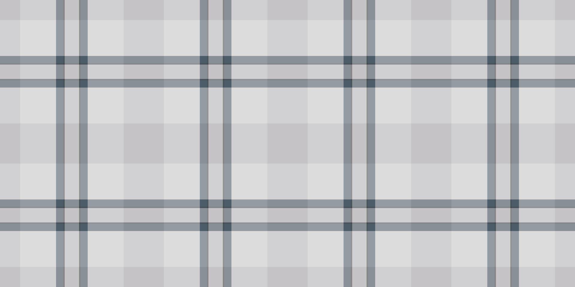 Elegant grey plaid pattern. Soft, neutral tones create a calm, versatile background, ideal for textiles, design projects, and digital applications. Refined, modern style. vector