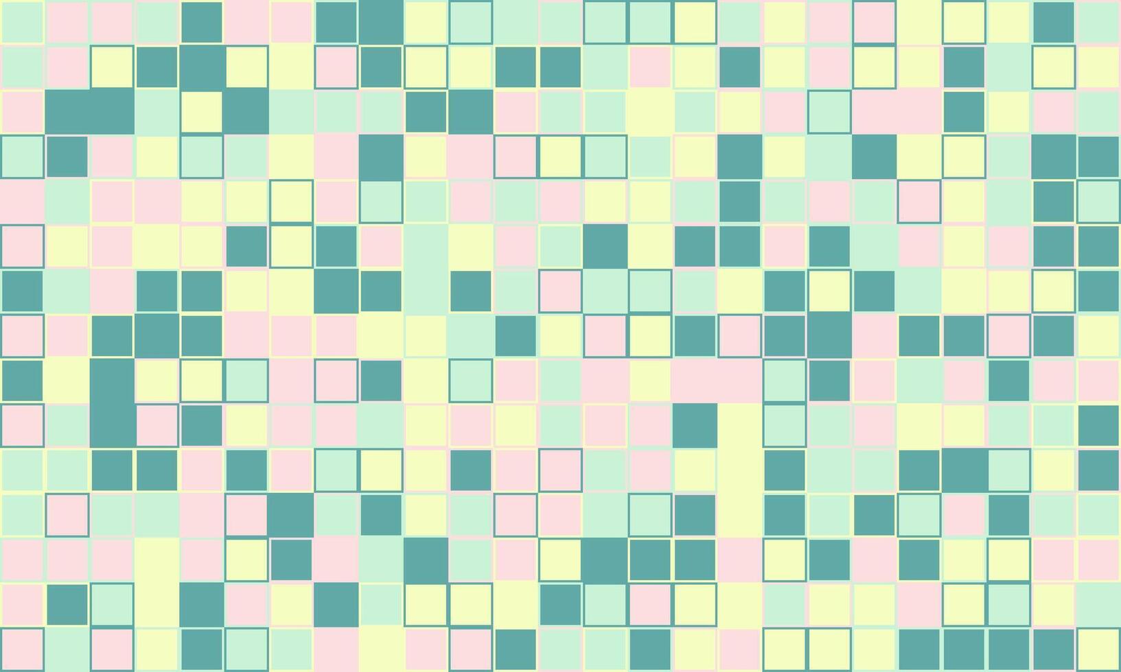 resumen pastel mosaico loseta modelo. suave, calmante colores crear un amable, juguetón textura ideal para antecedentes, sitios web, o textil diseño. vector