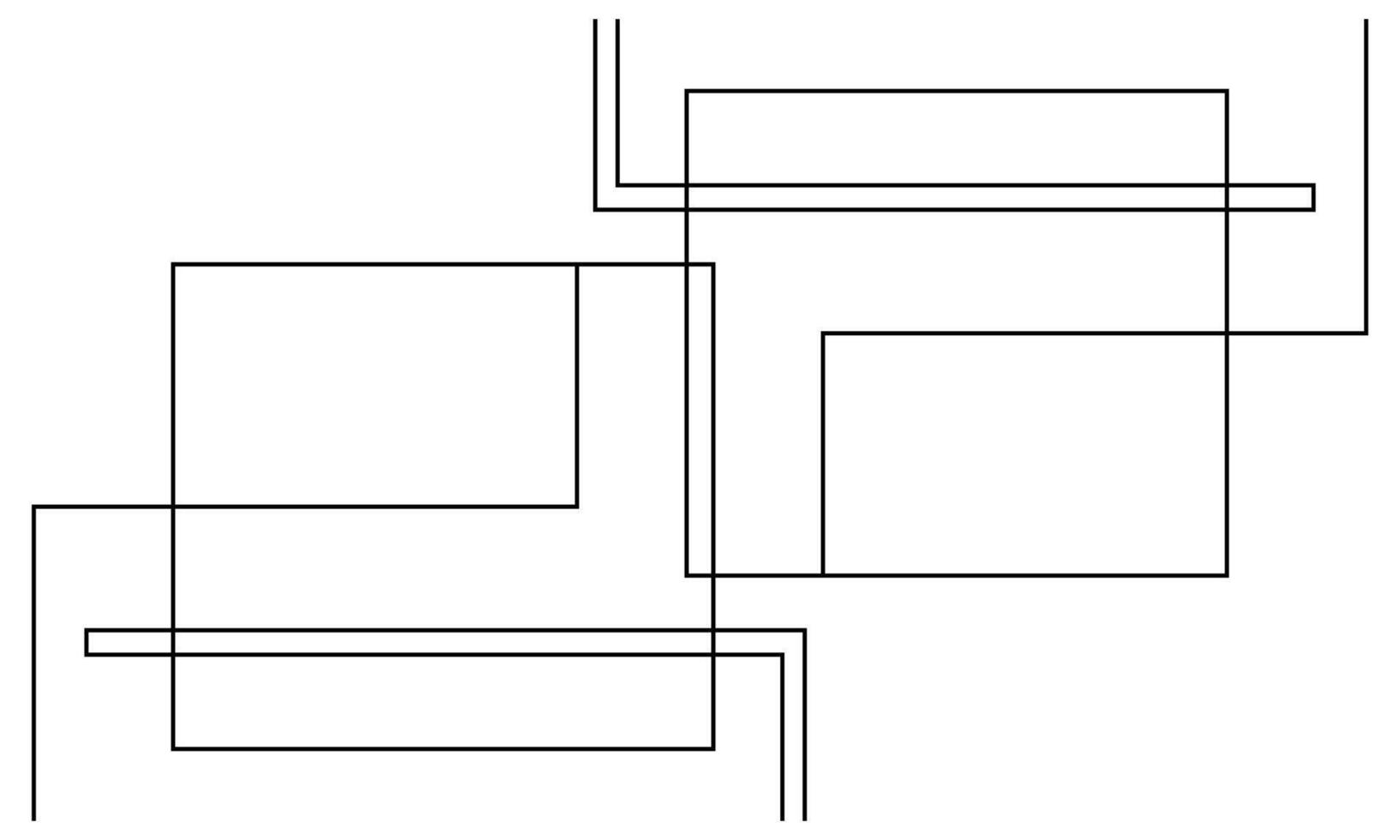 Simple Flat Design Geometric Pattern vector